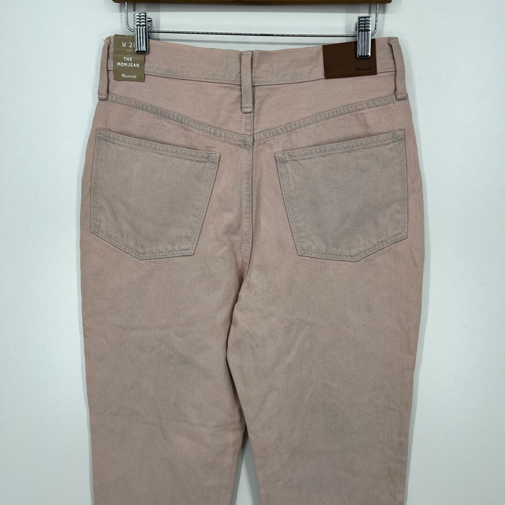 Madewell‎ Jeans Women's Size 28 Pink The Mom Jean High Rise New NWT - Picture 7 of 14